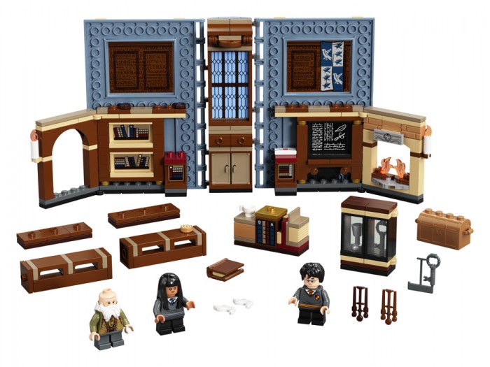 Lego Lego Harry Potter Учёба в Хогвартсе: Урок заклинаний lego brickheadz 40616 гарри поттер и чжоу чанг harry potter