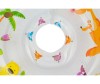 Круг для купания ROXY-KIDS надувной на шею для купания и плавания малышей. Одна камера с погремушкой - Roxy Kengu