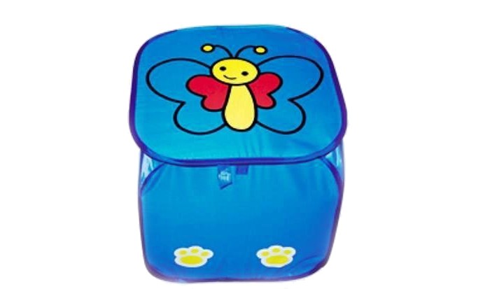 Ящики для игрушек Shantou Gepai Корзина Бабочка 45х45 см ящики для игрушек наша игрушка корзина для игрушек мишка 45х45 см 636014