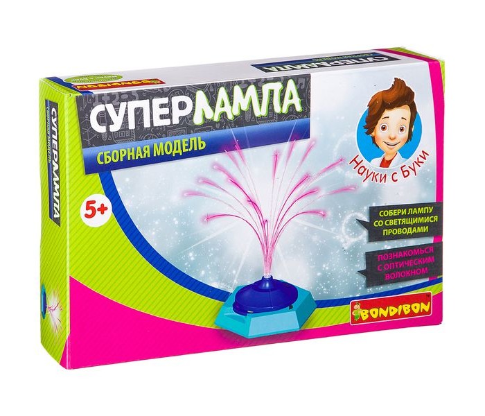 

Bondibon Французские опыты Науки с Буки Суперлампа, Французские опыты Науки с Буки Суперлампа