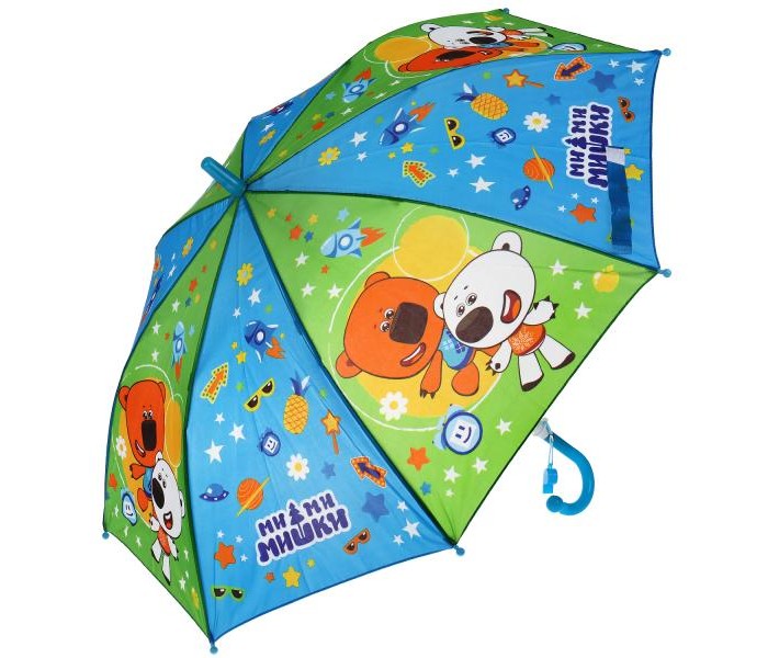 Зонты Играем вместе детский Мимимишки со свистком 45 см