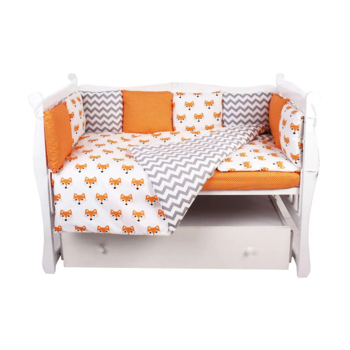 Комплекты в кроватку AmaroBaby Lucky (15 предметов) комплект в кроватку amarobaby lucky оранжевый 15 предметов