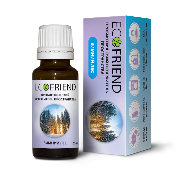  Ecofriend Пробиотический кондиционер для белья Зимний лес 20 мл