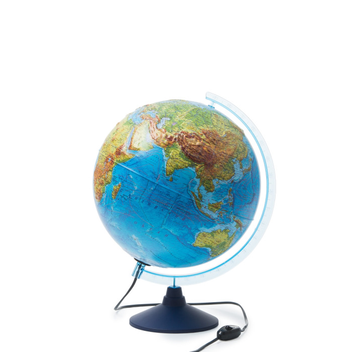 Globen Интерактивный глобус политический рельефный с подсветкой 210 мм INT12100300
