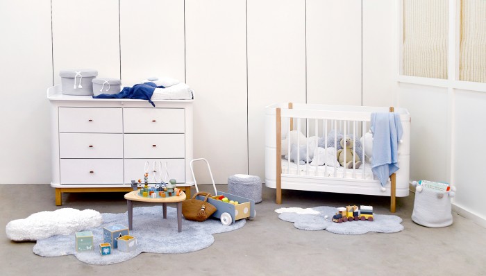 Lorena Canals Стираемый ковер Mini Облако 100х70