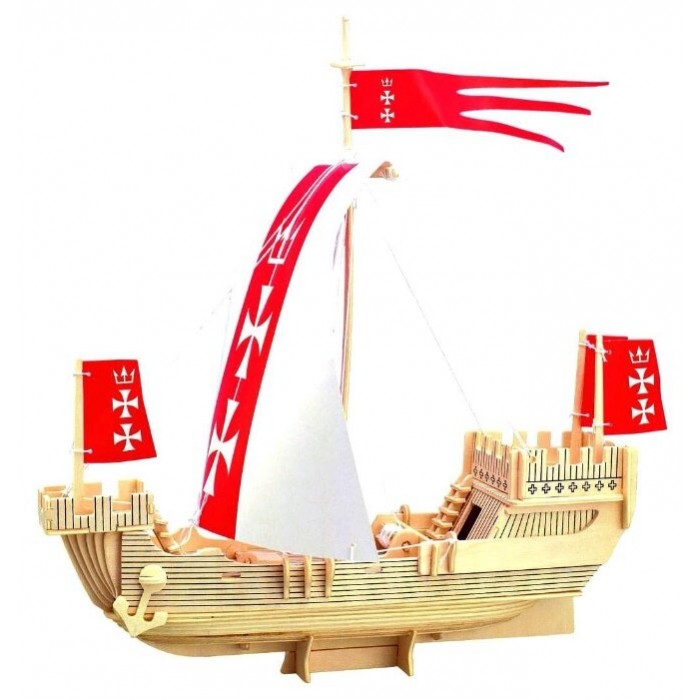 Сборные модели Чудо-дерево Модель сборная Корабли Ганзейский парусник 