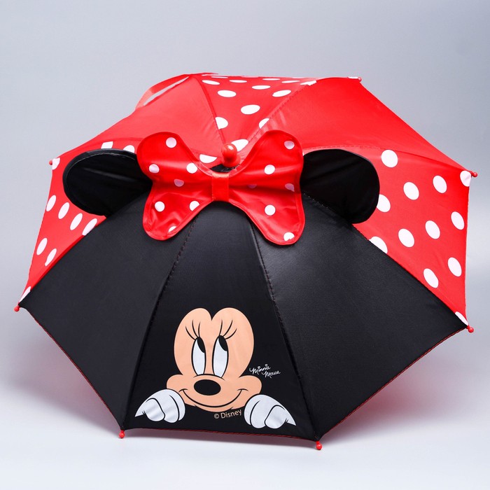 Зонт Disney детский с ушами Красотка Минни Маус 52 см