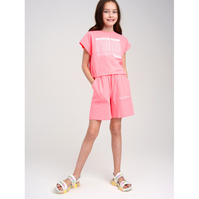 

Playtoday Комплект для девочек Joyfull play tween girls (футболка, шорты), Комплект для девочек Joyfull play tween girls (футболка, шорты)