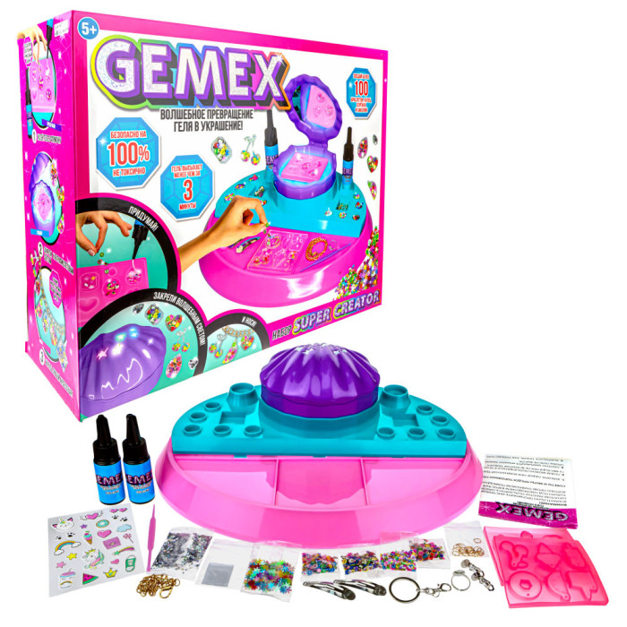 Gemex Набор Super Creator для создания украшений из геля
