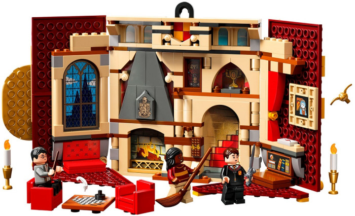 

Конструктор Lego Harry Potter Герб факультета Гриффиндор (285 деталей), Harry Potter Герб факультета Гриффиндор (285 деталей)