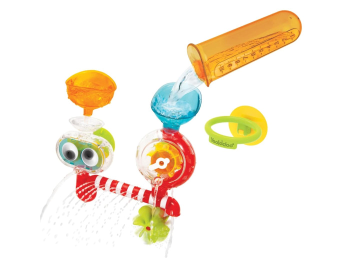 Игрушки для ванны Yookidoo Игрушка водная Забавная лаборатория игрушки для ванны yookidoo игрушка водная душ пожарный гидрант фредди