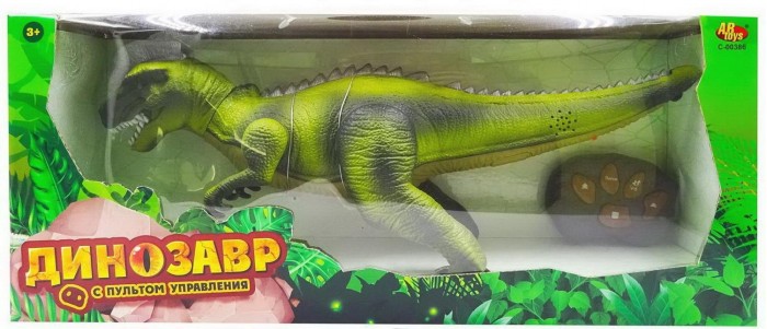 Радиоуправляемые игрушки ABtoys Динозавр на радио управлении радиоуправляемые игрушки наша игрушка динозавр на ик управлении