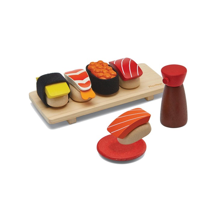 Деревянные игрушки Plan Toys Игровой набор Суши хохлома набор для суши