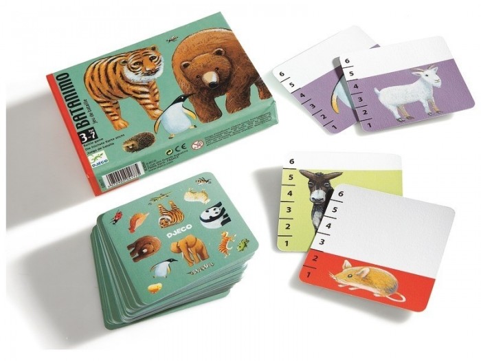 Игры для малышей Djeco Детская настольная карточная игра Волшебные картинки игры для малышей дрофа карточная игра смекалочка