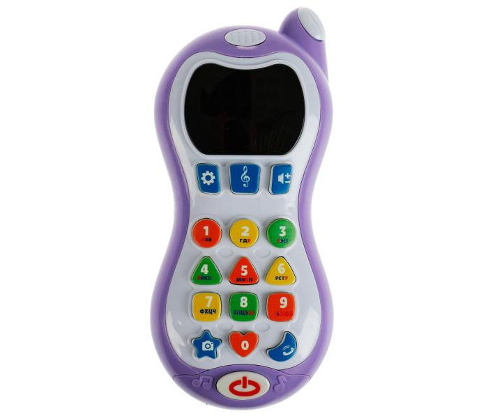 Электронные игрушки Умка Телефон с обучающим экраном Enchantimals электронные игрушки умка телефон с бегунком синий трактор