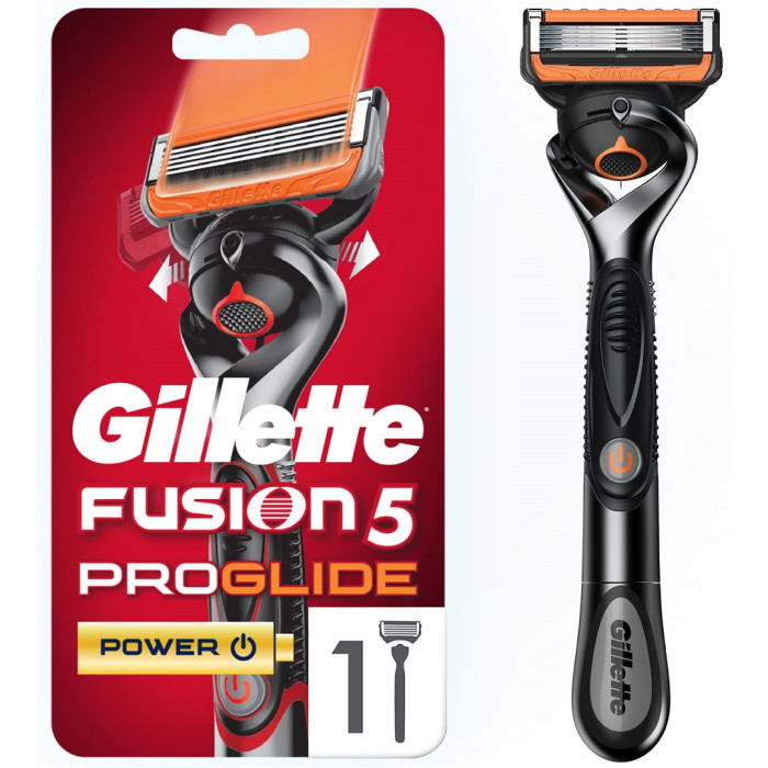 Gillette Бритва Fusion 5 ProGlide Power и 1 кассета с 5 лезвиями 81698799 - фото 1