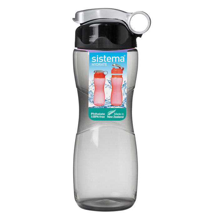 Sistema Бутылка спортивная для воды Hydrate 645 мл бутылка для воды с петелькой 650 мл sistema hydrate тритан фиолетовый