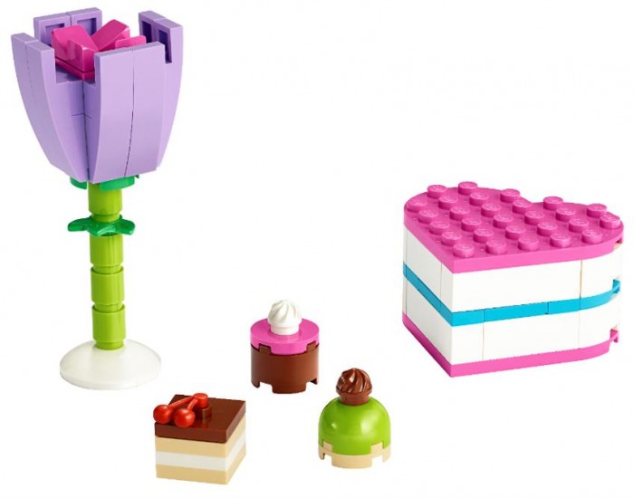 Конструктор Lego Friends Конструктор Коробка конфет и цветы