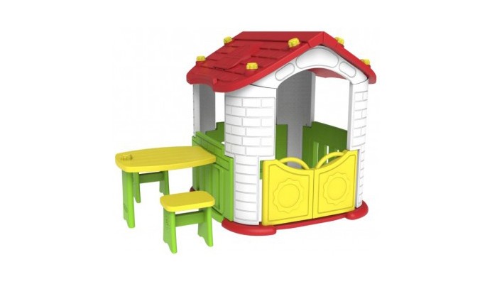 фото Toy monarch игровой домик со столиком и 2 стульчиками