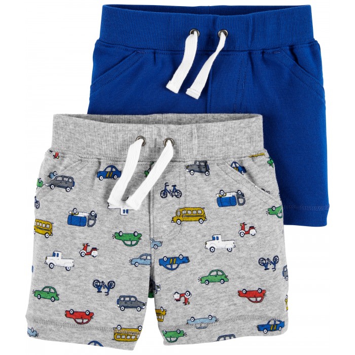 Штанишки и шорты Carter's Шорты для мальчика 1H451810 2 шт. цена и фото
