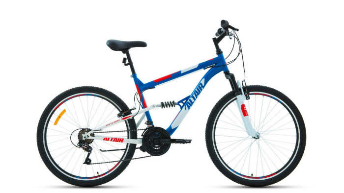 Велосипед двухколесный Altair MTB FS 26 1.0 рост 16