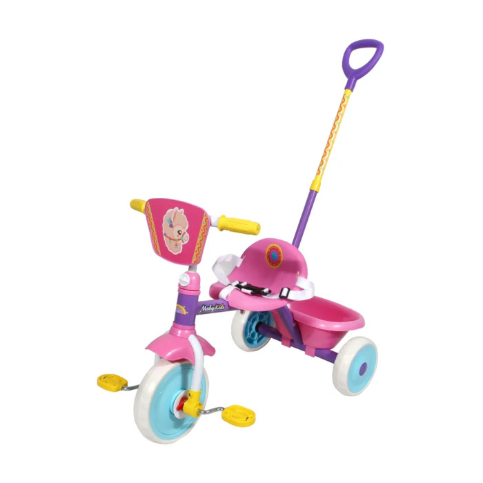 Велосипед трехколесный Moby Kids Альпака велосипед детский трехколесный 3 в 1 moby kids принцесса 9x7 eva 649243 розовый