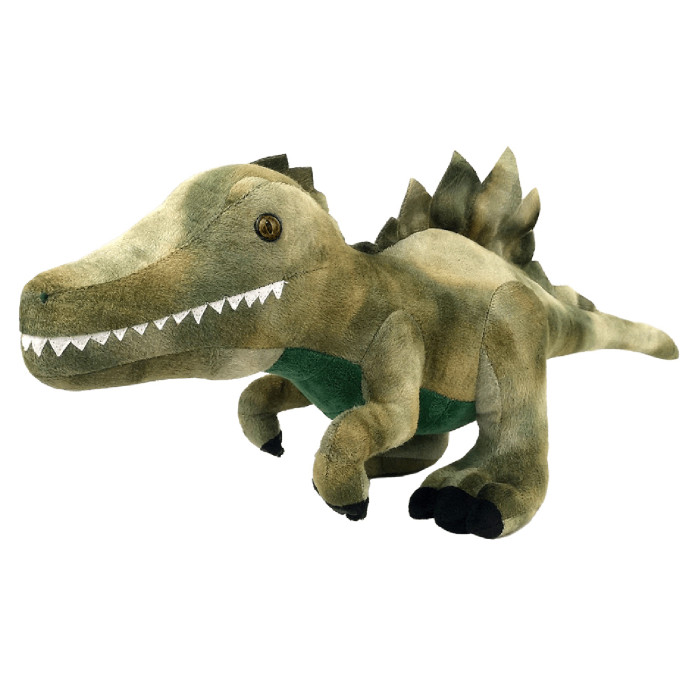 Мягкая игрушка All About Nature динозавр Спинозавр 22 см мягкая игрушка orange toys динозавр 100 см