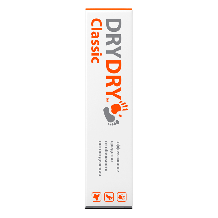 Косметика для мамы Dry Dry Антиперспирант Dry Dry Classic / Драй Драй Классик, 35мл. (дабоматик)