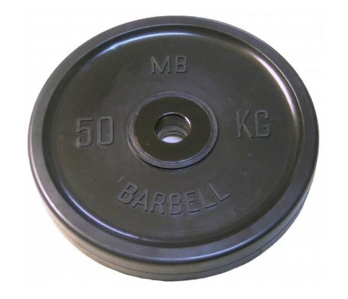 MB Barbell Диск олимпийский d 51 мм 50 кг диск олимпийский полиуретановый 3 х хватовый 5кг hasttings digger hd51c3a 5
