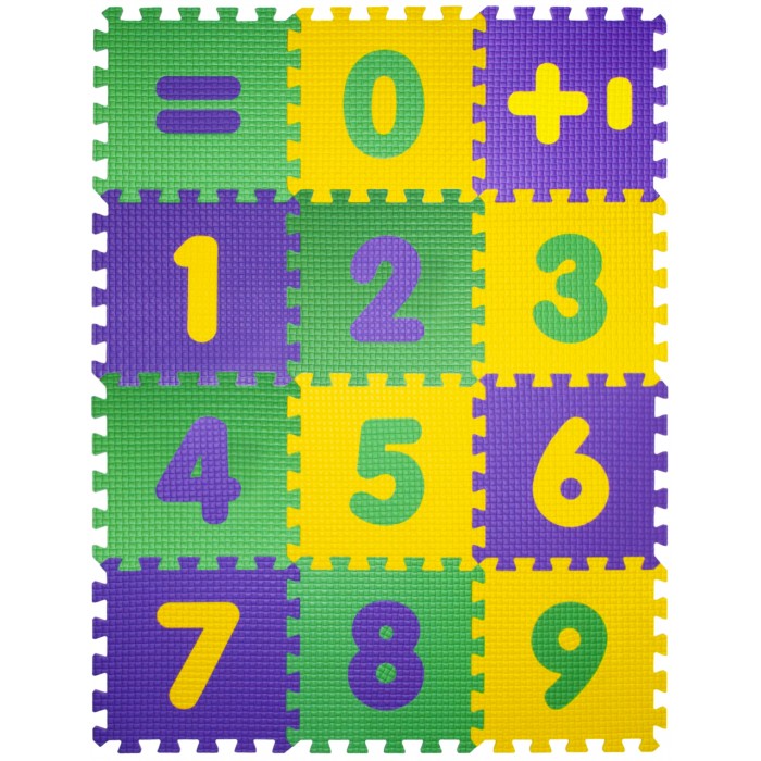 Математический коврик «Цветная мозаика»