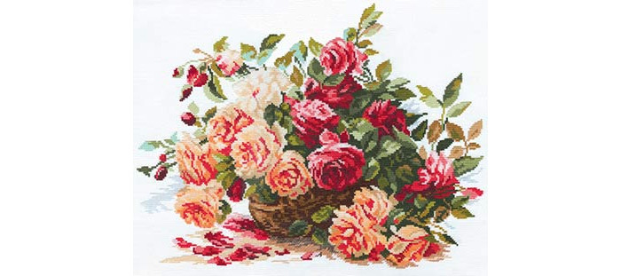 Алиса-К Набор для вышивания Розы 40х30 см