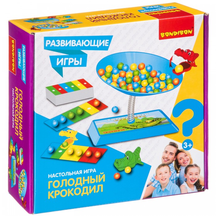 

Bondibon Игра Голодный крокодил, Игра Голодный крокодил