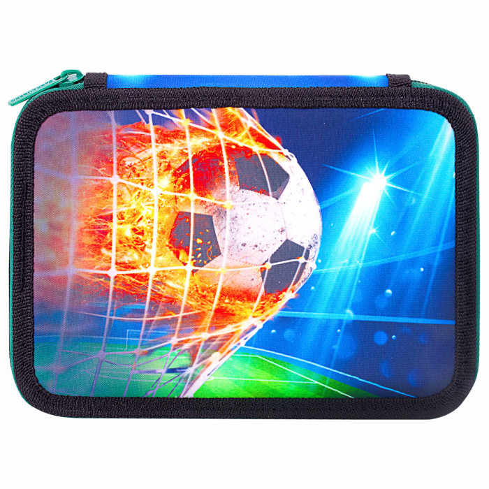 

Brauberg Пенал 2 отделения Fire football 21х14 см, Пенал 2 отделения Fire football 21х14 см