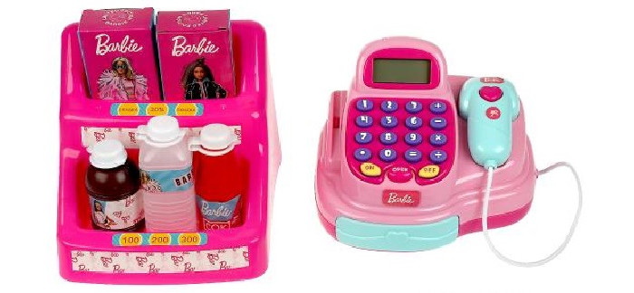 Ролевые игры Играем вместе Касса Barbie со светом и звуком ролевые игры играем вместе чайник со светом и звуком барби