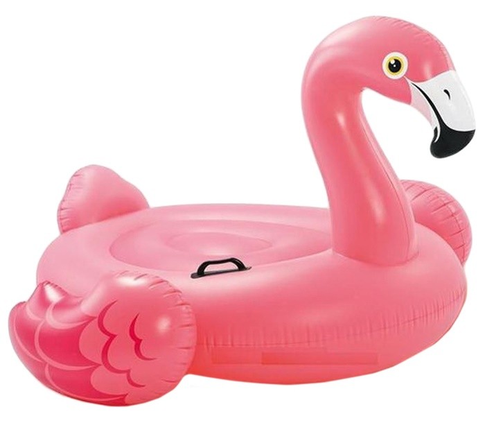 Матрасы для плавания Intex Надувной плот Фламинго 142х132 см игрушка надувная для плавания intex водный мотоцикл 57520 117х77