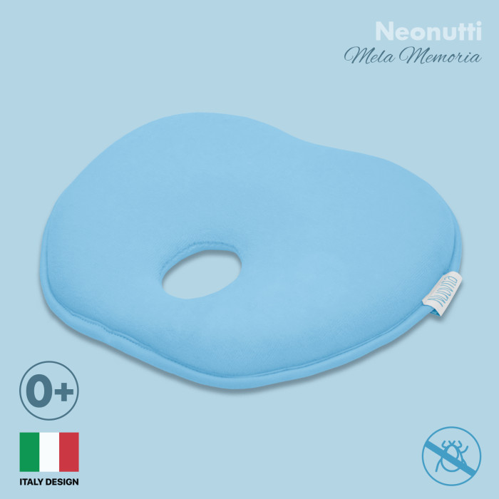 фото Nuovita подушка для новорожденного neonutti mela memoria 24х22 см