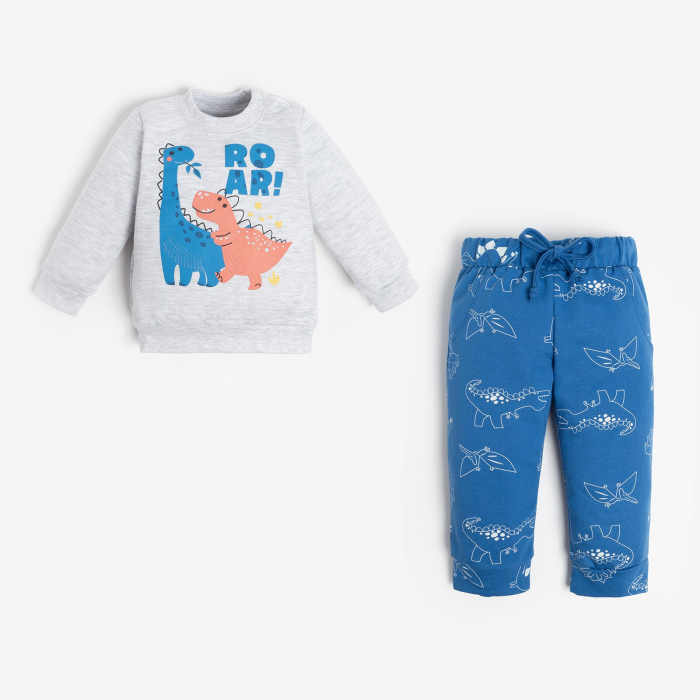 Комплекты детской одежды Крошка Я Комплект Динозавры (джемпер и брюки)