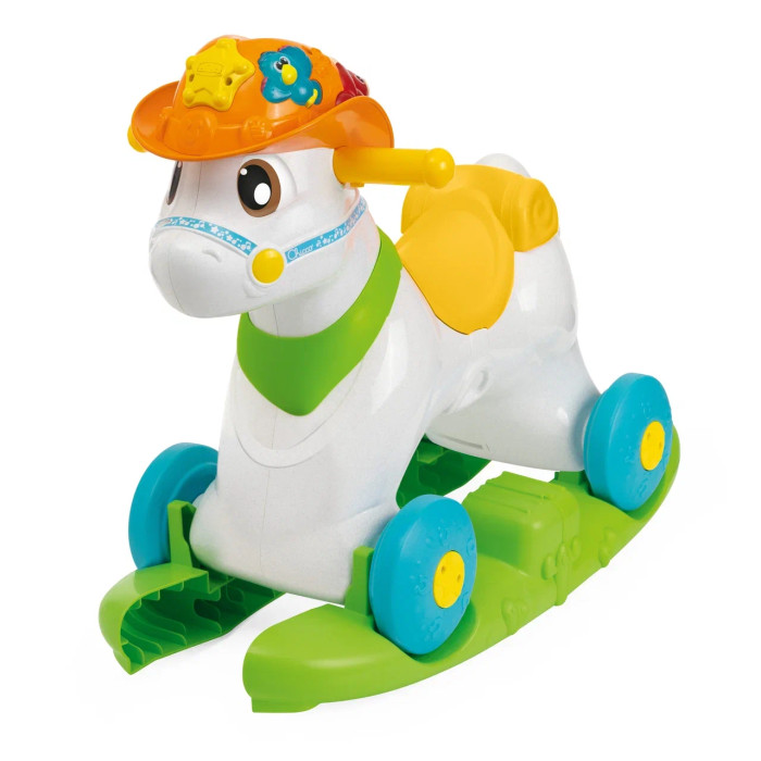цена Качалки-игрушки Chicco Игрушка-каталка говорящая Лошадка Baby Rodeo