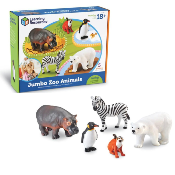 

Learning Resources Игровой набор В зоопарке (5 элементов), Игровой набор В зоопарке (5 элементов)
