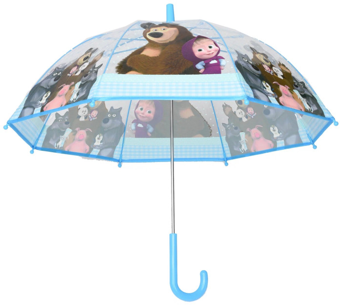 Зонты Маша и Медведь трость 71 см зонт купол погодка офигительная но и ты не отстаёшь 8 спиц d 88 см прозрачный