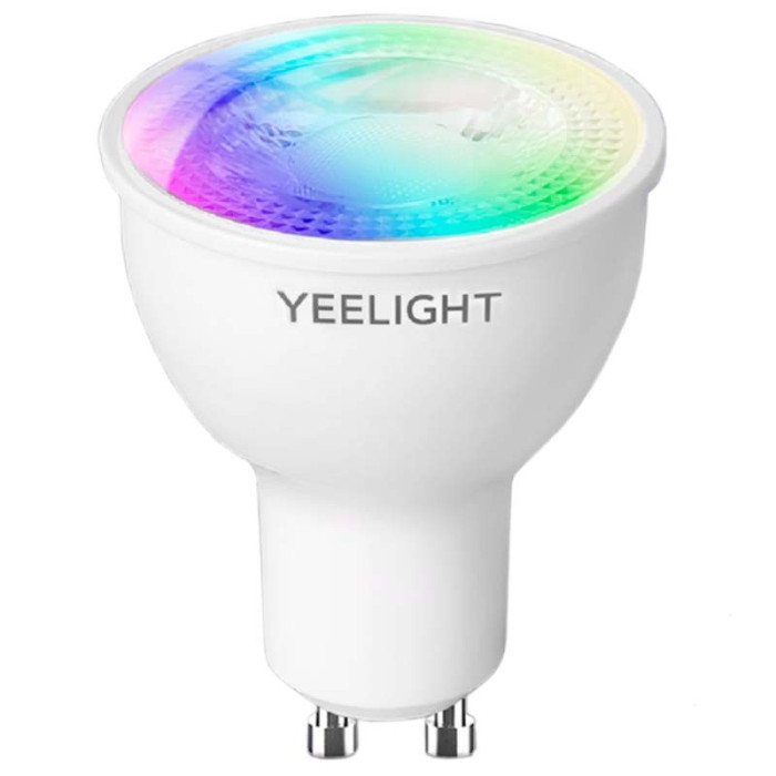 фото Yeelight умная светодиодная лампочка gu10 smart bulb (multicolor)