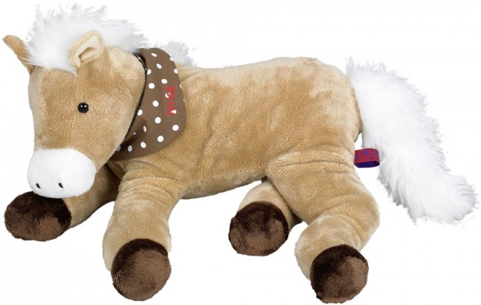 цена Мягкие игрушки Spiegelburg Плюшевая лошадка Nixe 25285 38 см