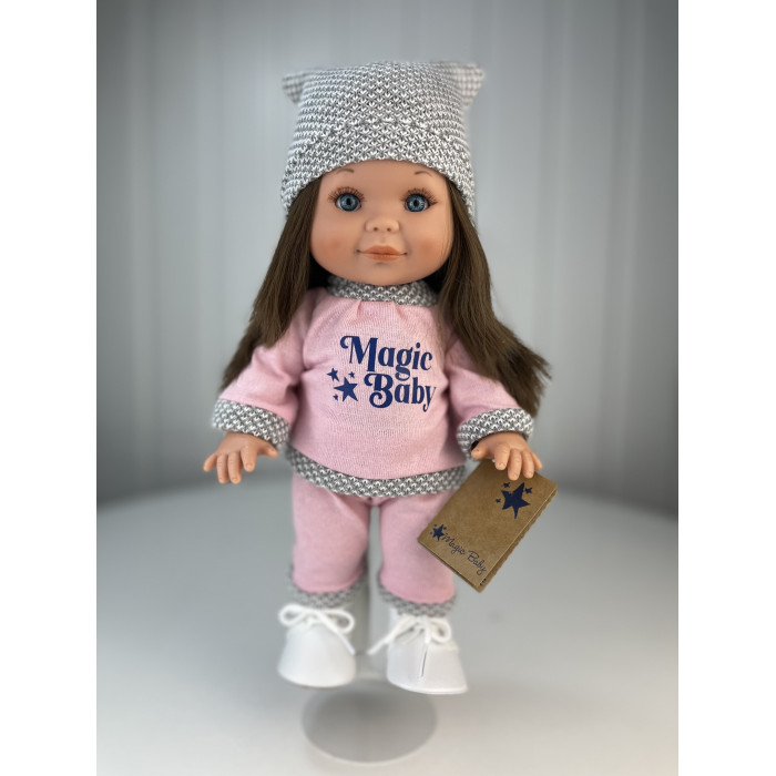 цена Куклы и одежда для кукол Lamagik S.L. Кукла Бетти в розовом брючном костюме 30 см