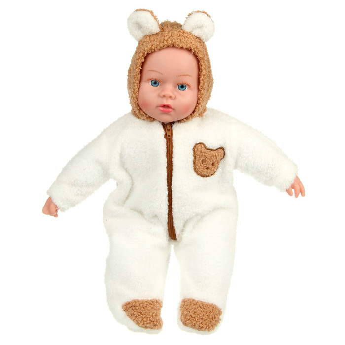 цена Куклы и одежда для кукол Lisa Doll Пупс мягконабивной озвученный (русский) 40 см