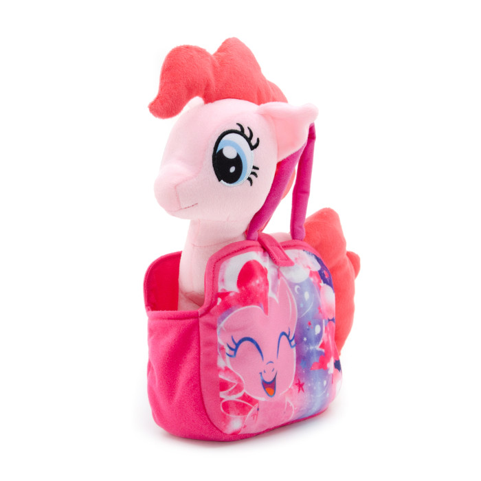 цена Мягкие игрушки YuMe пони в сумочке Пинки Пай My Little Pony 25 см