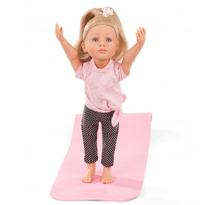 Gotz Кукла Лотта идет на йогу блондинка 36 см играем в йогу с динозаврами 12 асан для расслабления и контроля над эмоциями лорена паджалунга
