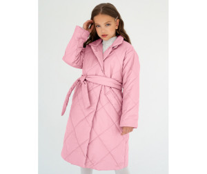  AmaroBaby Пальто стёганое для девочек Pretty - Розовый
