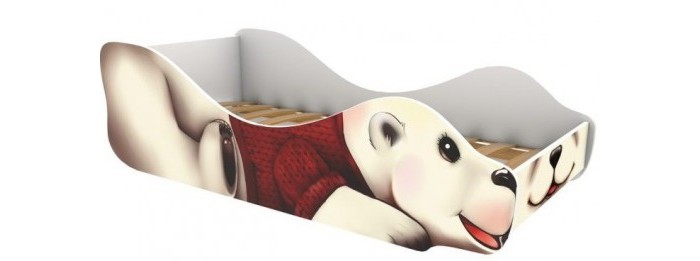 фото Подростковая кровать бельмарко полярный мишка-умка