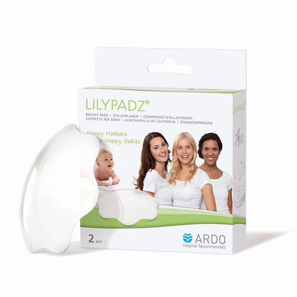 Гигиена для мамы Ardo Накладки на грудь не пропускающие влагу Lily Pads 2 шт.