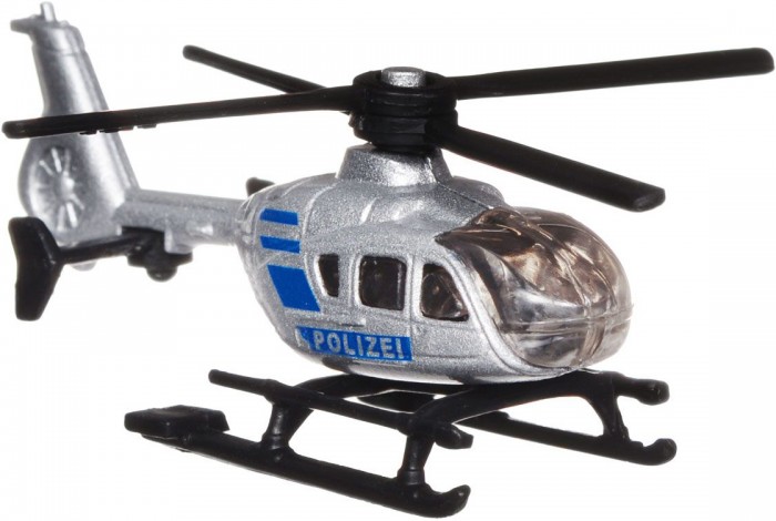 Вертолеты и самолеты Siku Вертолет полицейский 0807 набор siku зимнего транспорта 4 предмета 6290